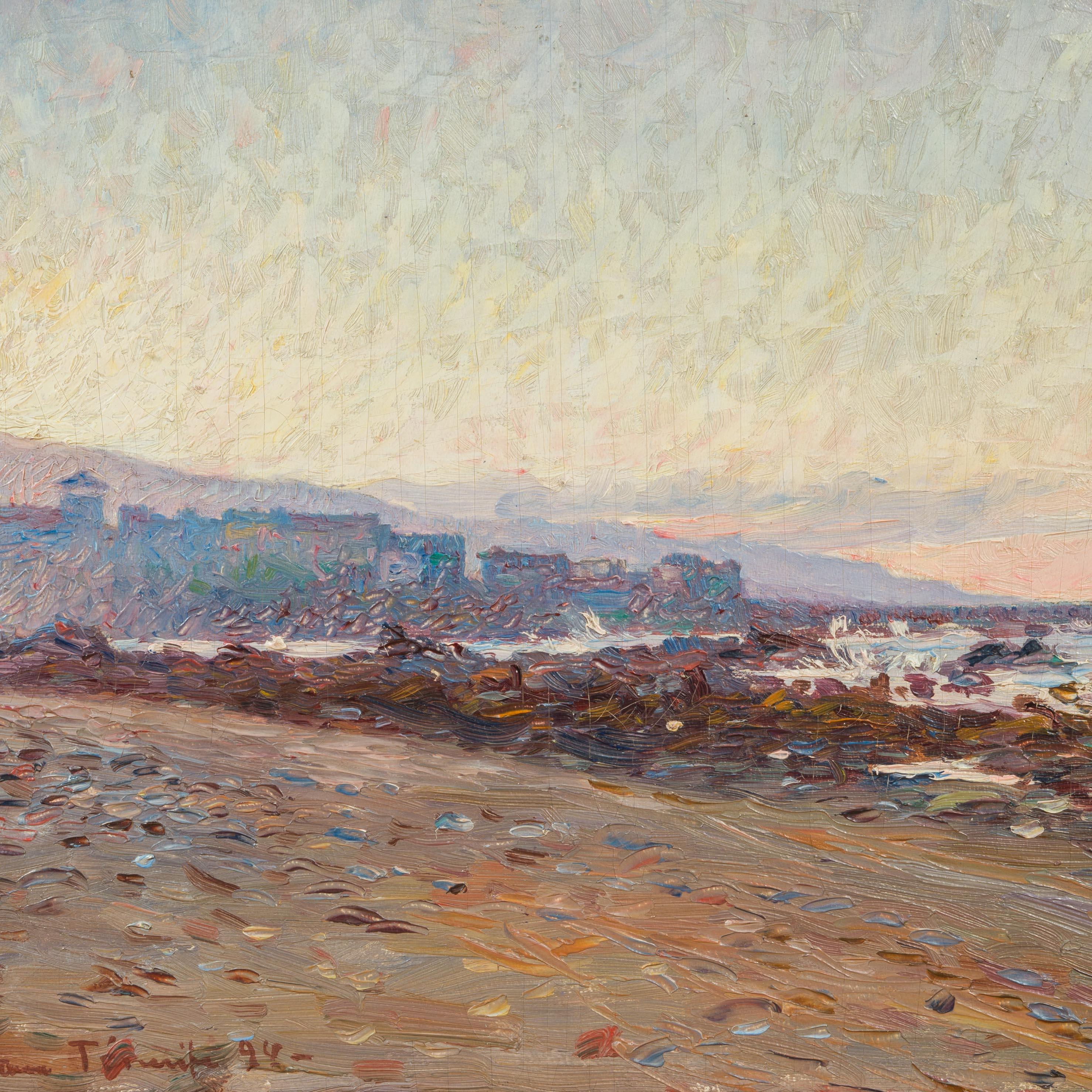 Peinture ancienne de Porto Orotava (Puerto de la Cruz), Tenerife, 1894 en vente 1