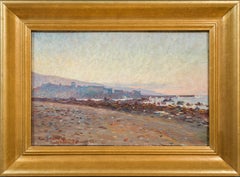 Peinture ancienne de Porto Orotava (Puerto de la Cruz), Tenerife, 1894