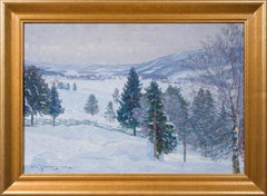 Impressionist Winter Landscape from 1928