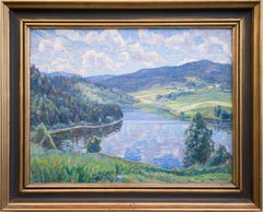 Landscape from Nordingrå, 1935 by Ultramarine Johansson