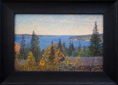 Archipelago de Stockholm, 1929 par le peintre de paysage impressionniste suédois Carl J