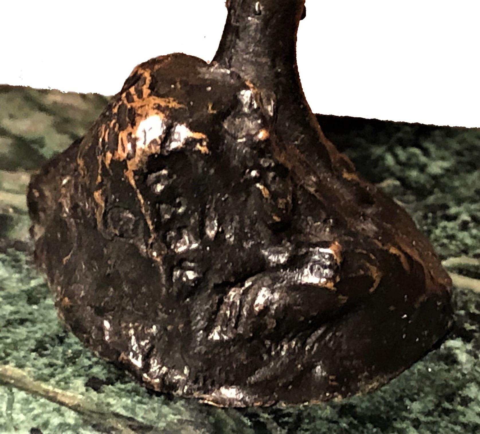 Carl Kauba, Frightened by the Frog, sculpture viennoise en bronze, vers 1915 en vente 1