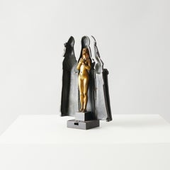 A metamorphic figure of a 'Nuremberg Iron Maiden'