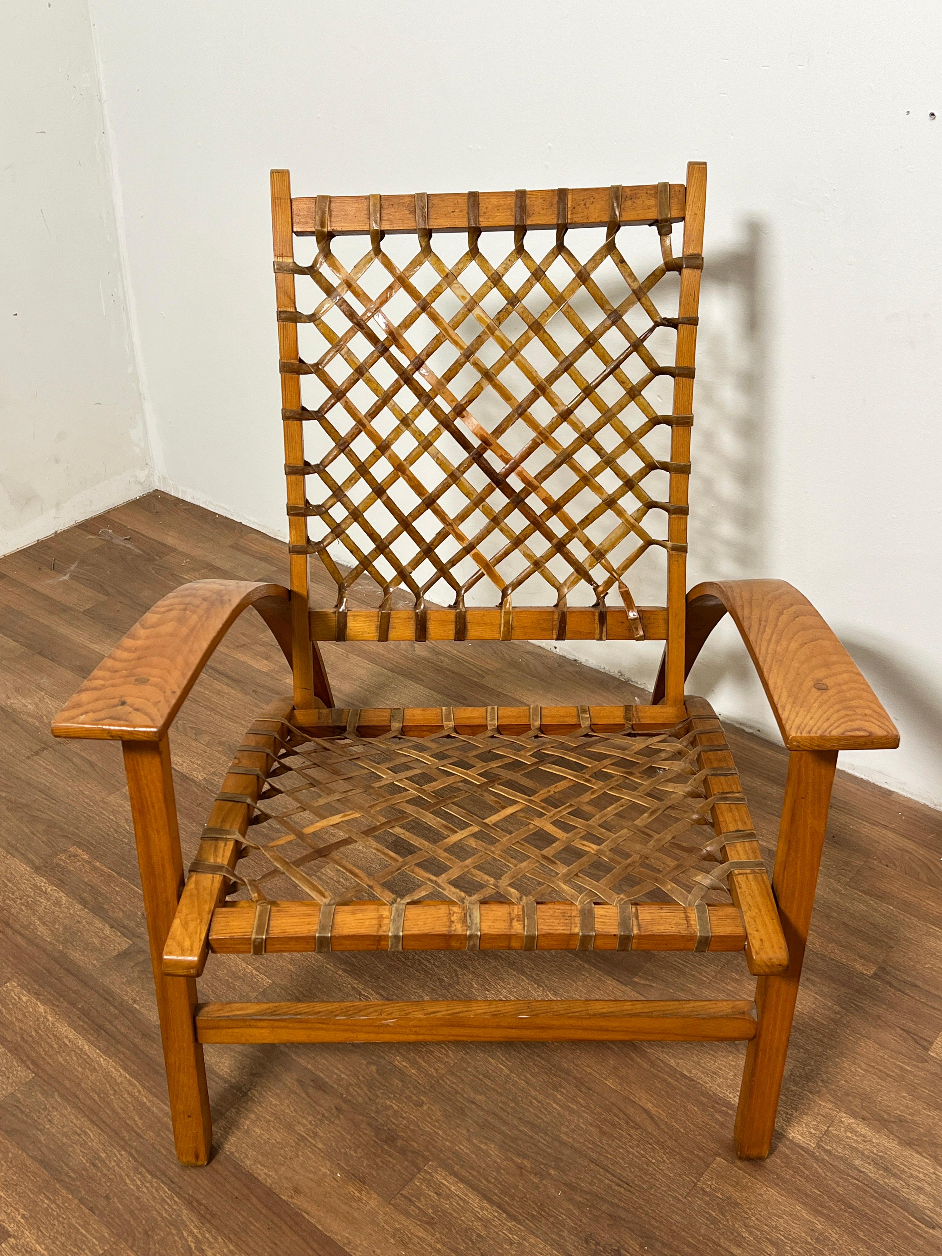 Carl Koch for Vermont Tubbs Sno Shu Chair, Circa 1950s For Sale 2