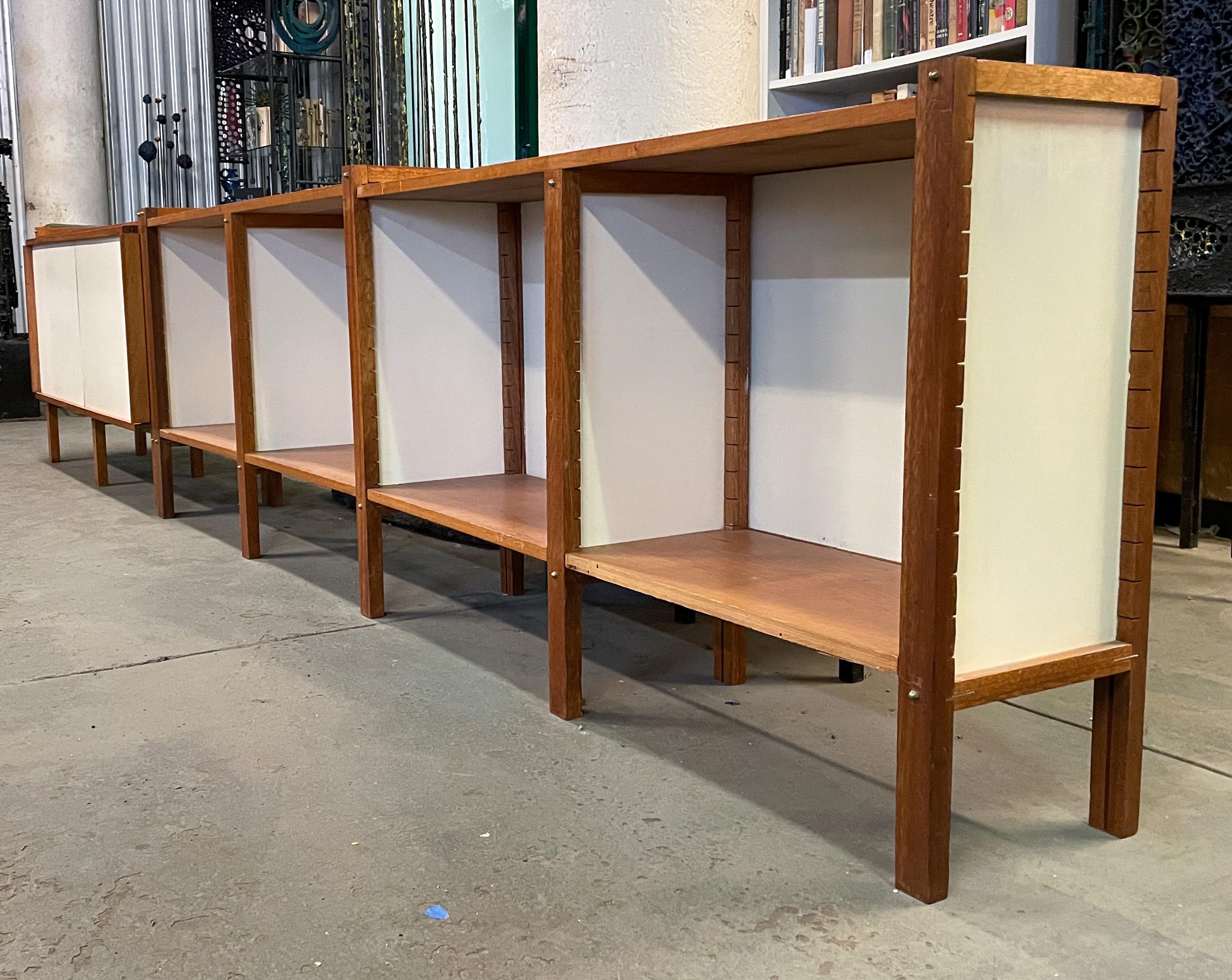 Mid-Century Modern Carl Koch Techbuilt Spacemaking Furniture For Sale