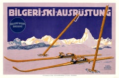 "Bilgeri-Ski" Original Antique Ski Poster
