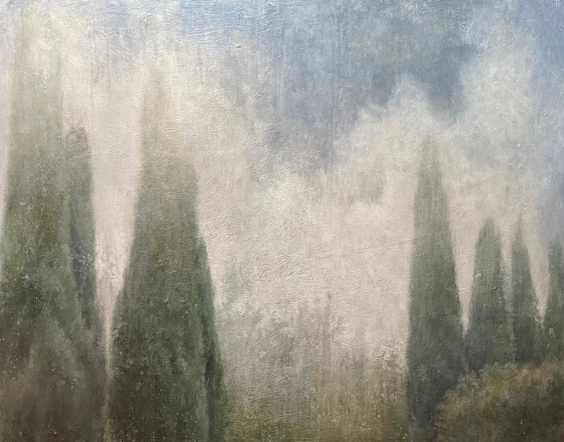 Carl Linstrum Landscape Painting - Mémoire Fanée 008
