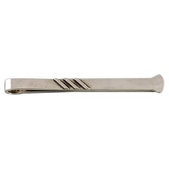 Carl M. Cohr, Denmark, Art Deco Tie Pin in Silver, 1920s / 30s