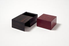 Carl & Emanuela Magnusson Scatola Wooden Box with Lid for Bottega Ghianda