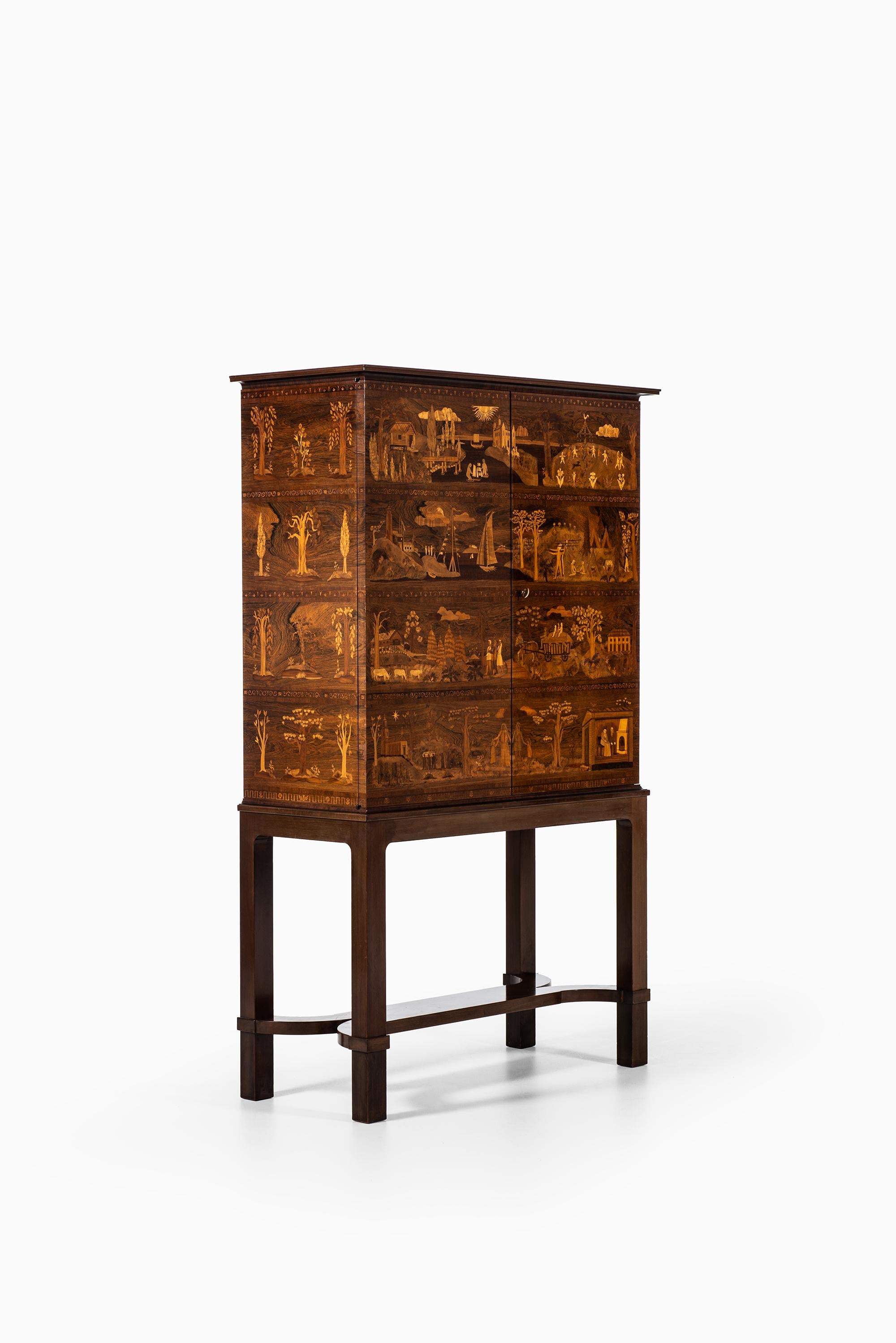 Carl Malmstem Master Cabinet The Four Ages Produced by David Blomberg in Sweden 3