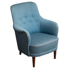 Carl Malmsten 1950s Lounge Chairs Model Samspel for O.H. Sjögren