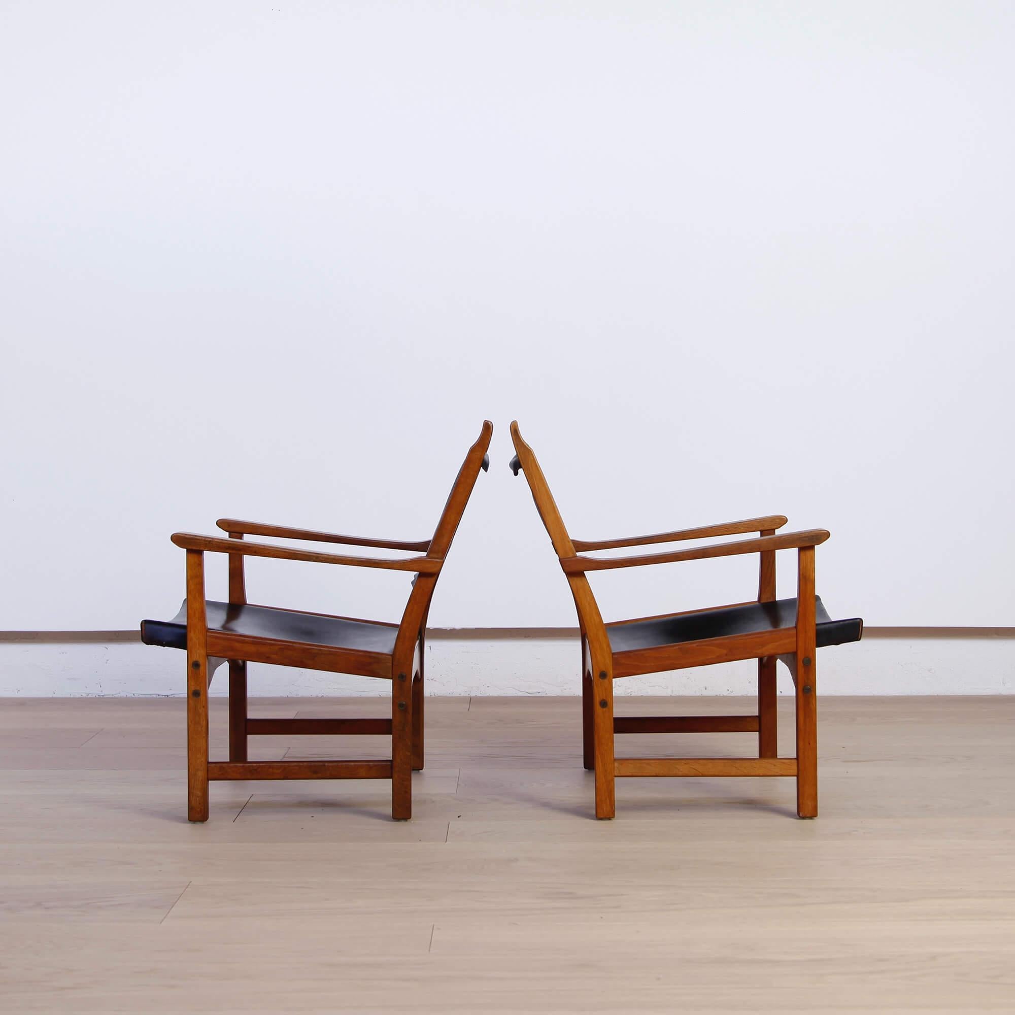 Scandinavian Modern Carl Malmsten and Yngve Ekström Pair of 