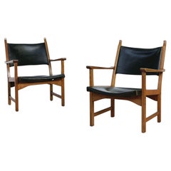 Carl Malmsten and Yngve Ekström Pair of "Caryngo" Chairs