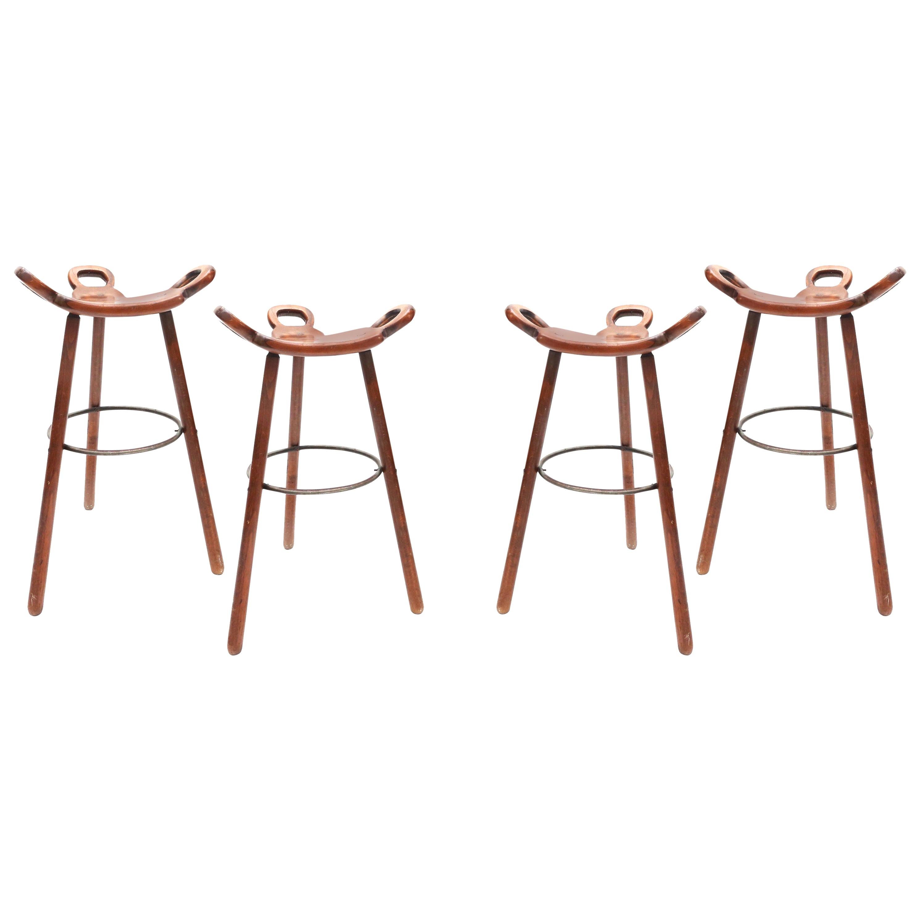 Carl Malmsten Bar Stools, 1950s