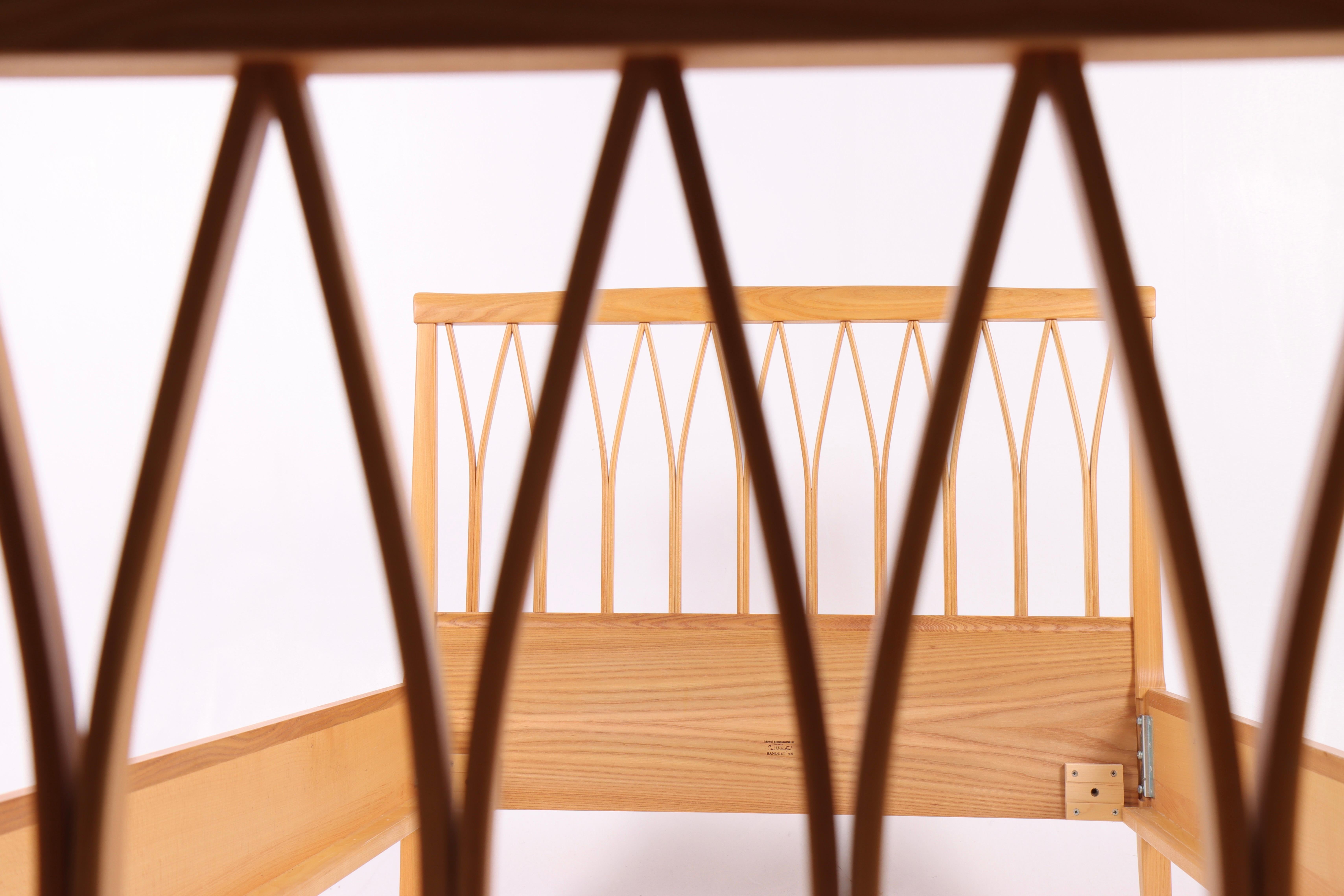 Carl Malmsten Bed in Ash wood, Model 
