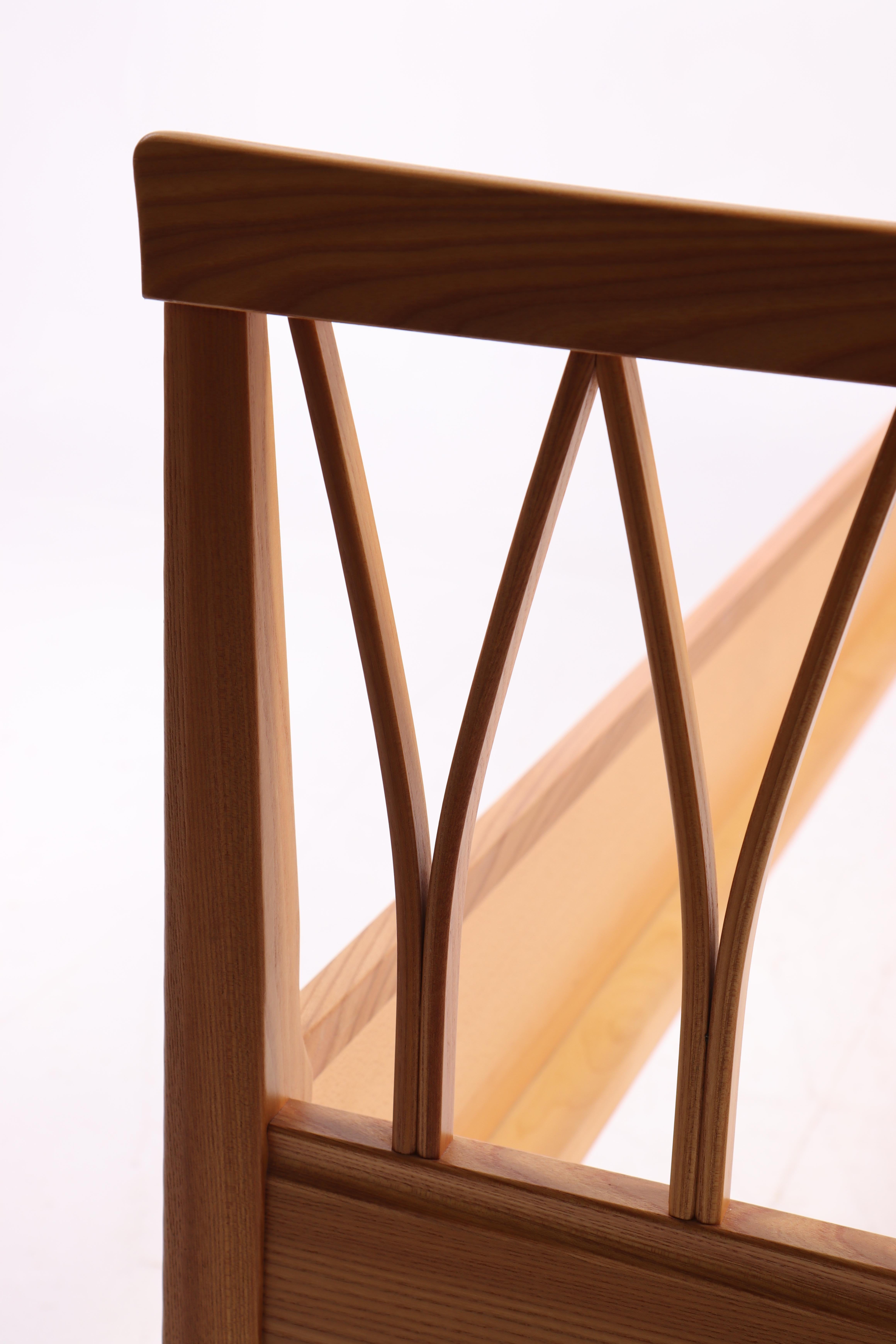 Carl Malmsten Bed in Ash wood, Model 