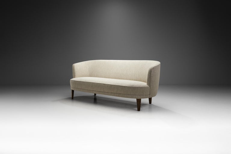 Carl Malmsten "Berlin" Three-Seater Sofa, Sweden 1960s For Sale at 1stDibs