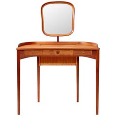 Vintage Carl Malmsten Birgitta Dressing Table, Mahogany