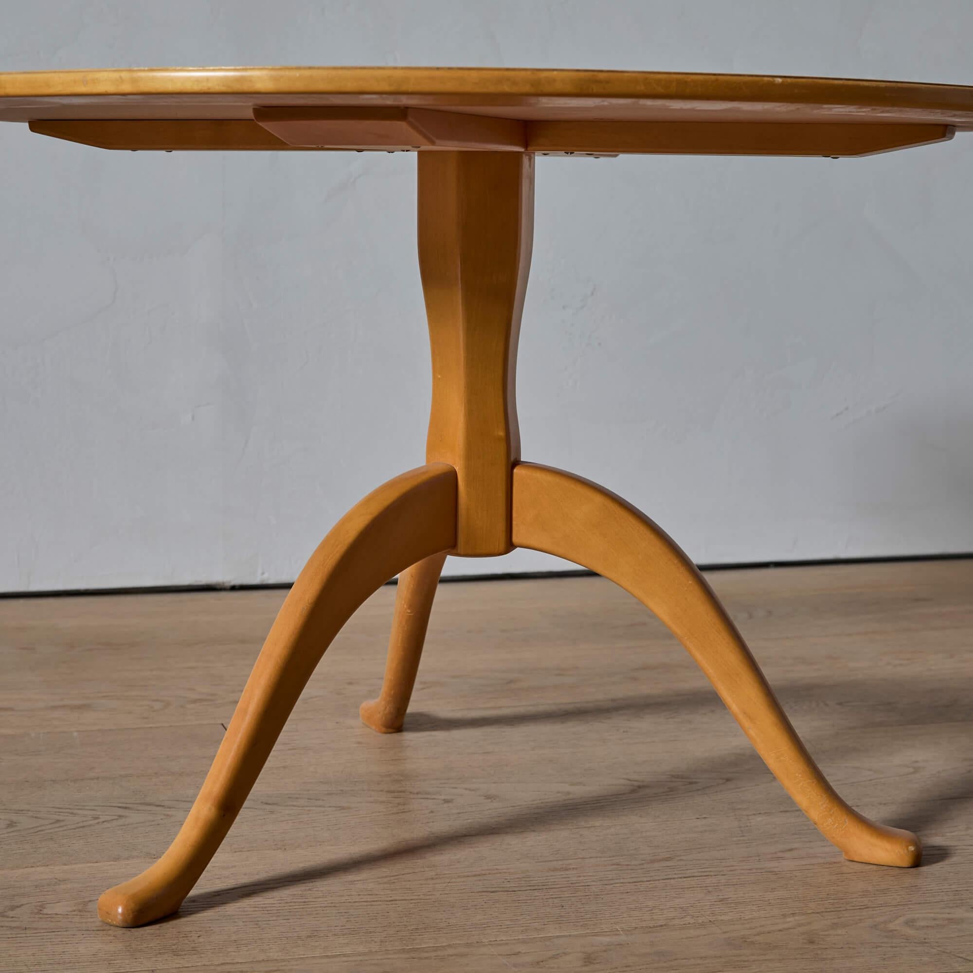 Table centrale Carl Malmsten Bon état - En vente à Long Island City, NY