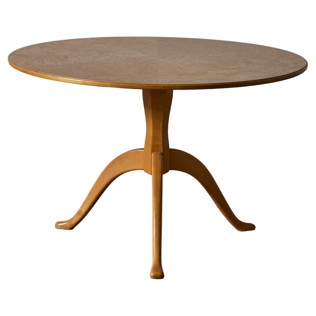 Table centrale Carl Malmsten en vente