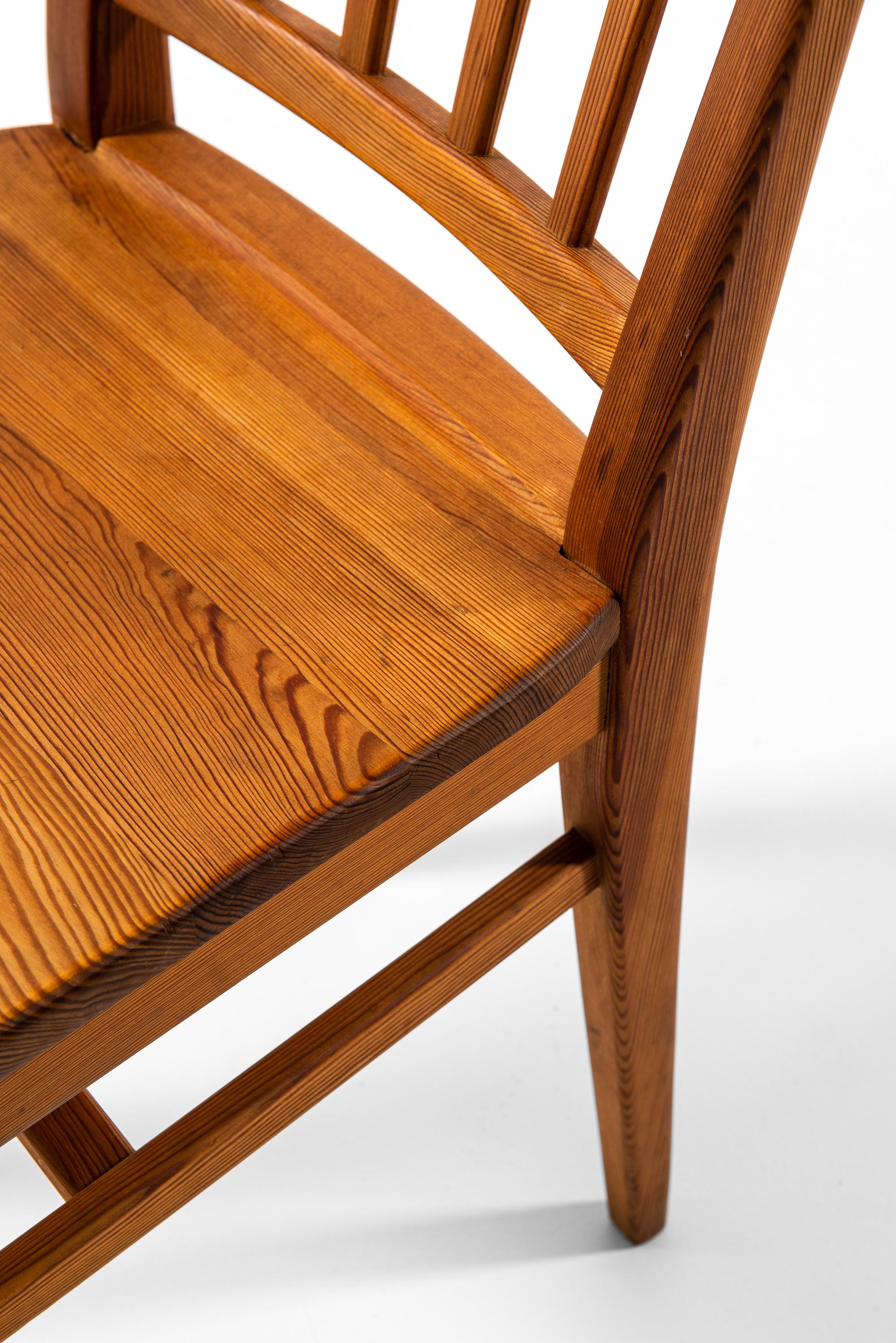 Pine Carl Malmsten Dining Chairs by Karl Andersson & Söner in Sweden