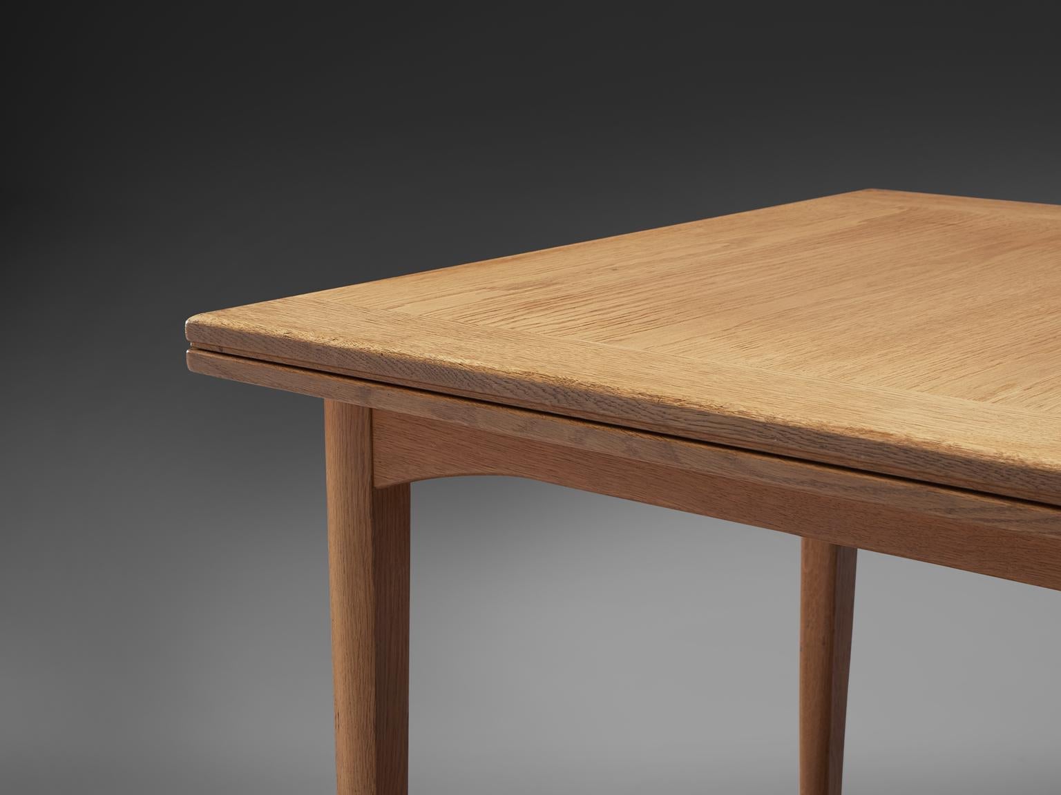 Mid-20th Century Carl Malmsten Extendable Table in Oak