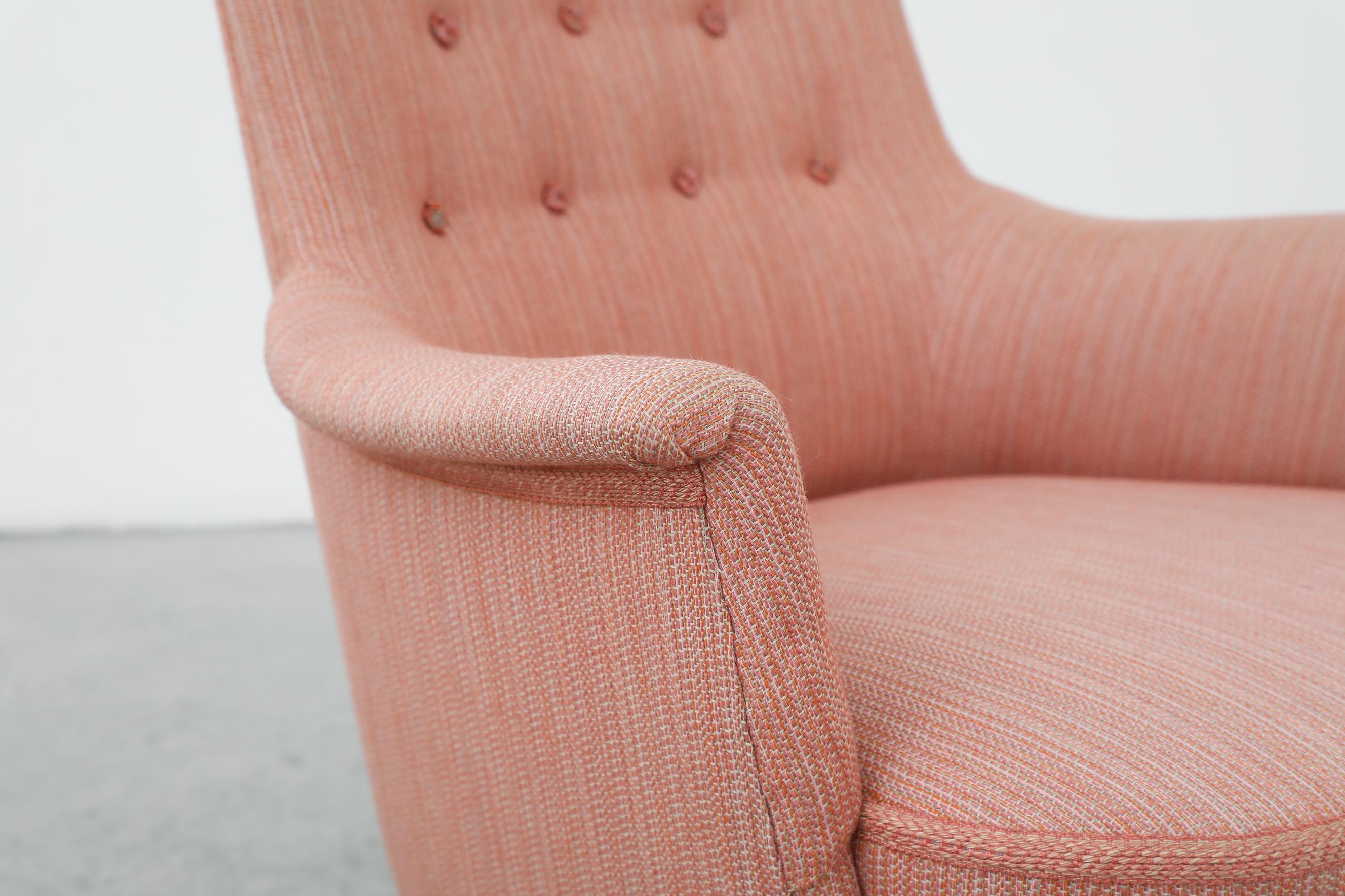 Carl Malmsten 'Husmor' Pink Lounge Chair 6
