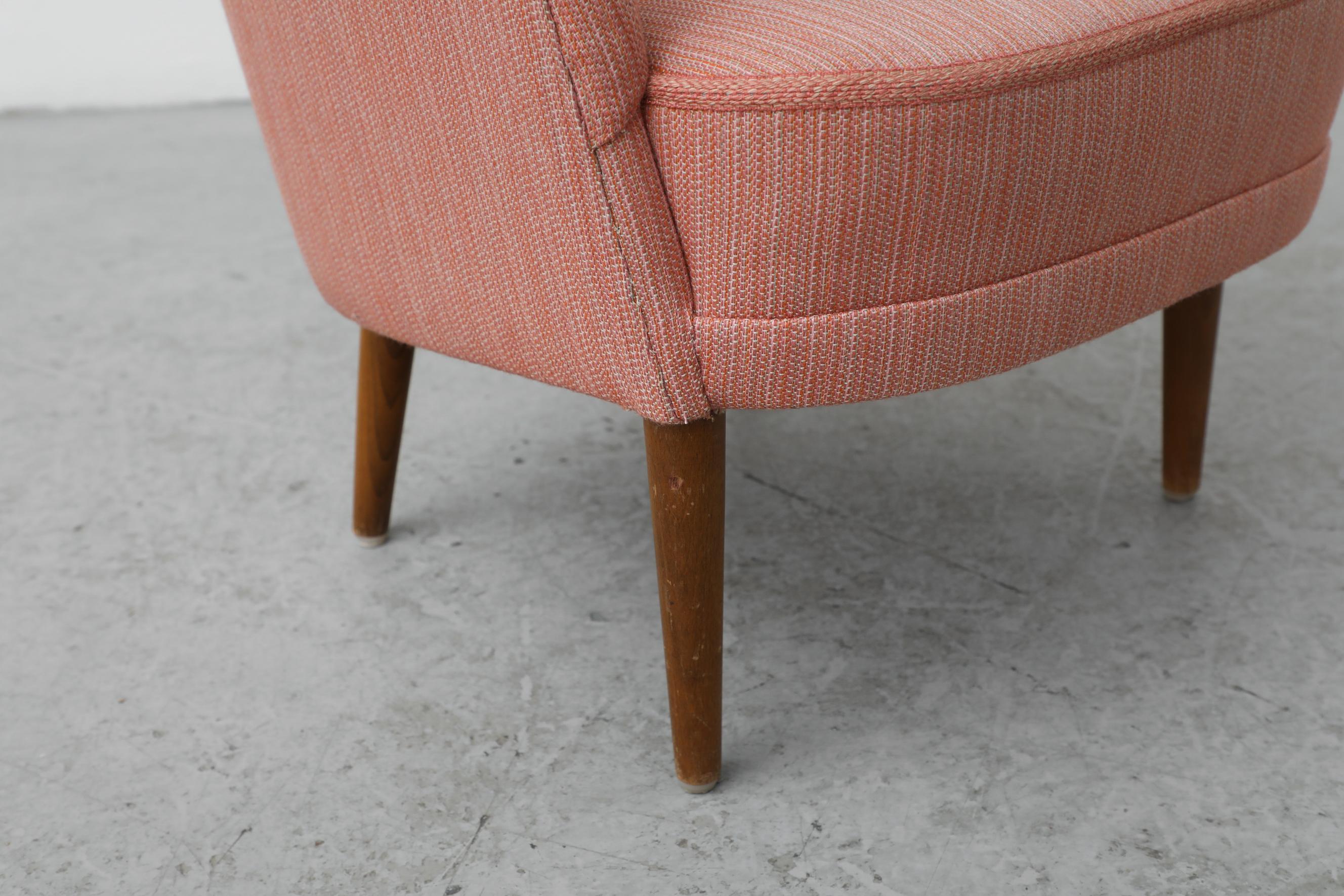 Carl Malmsten 'Husmor' Pink Lounge Chair 7