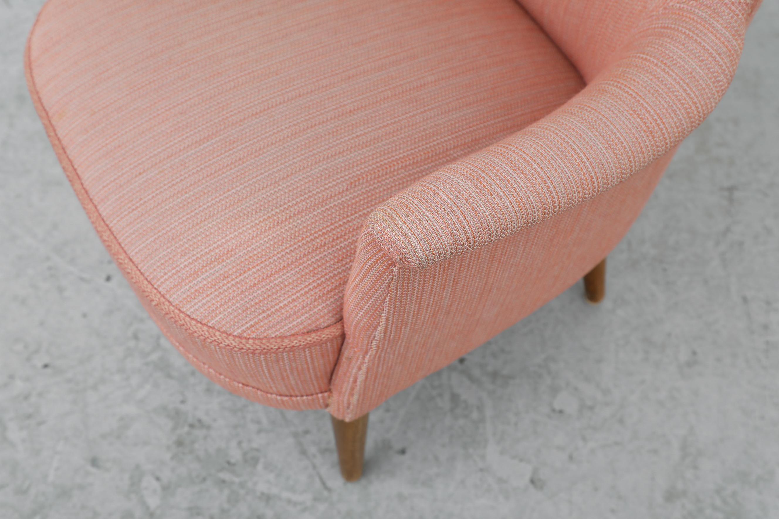 Carl Malmsten 'Husmor' Pink Lounge Chair 9