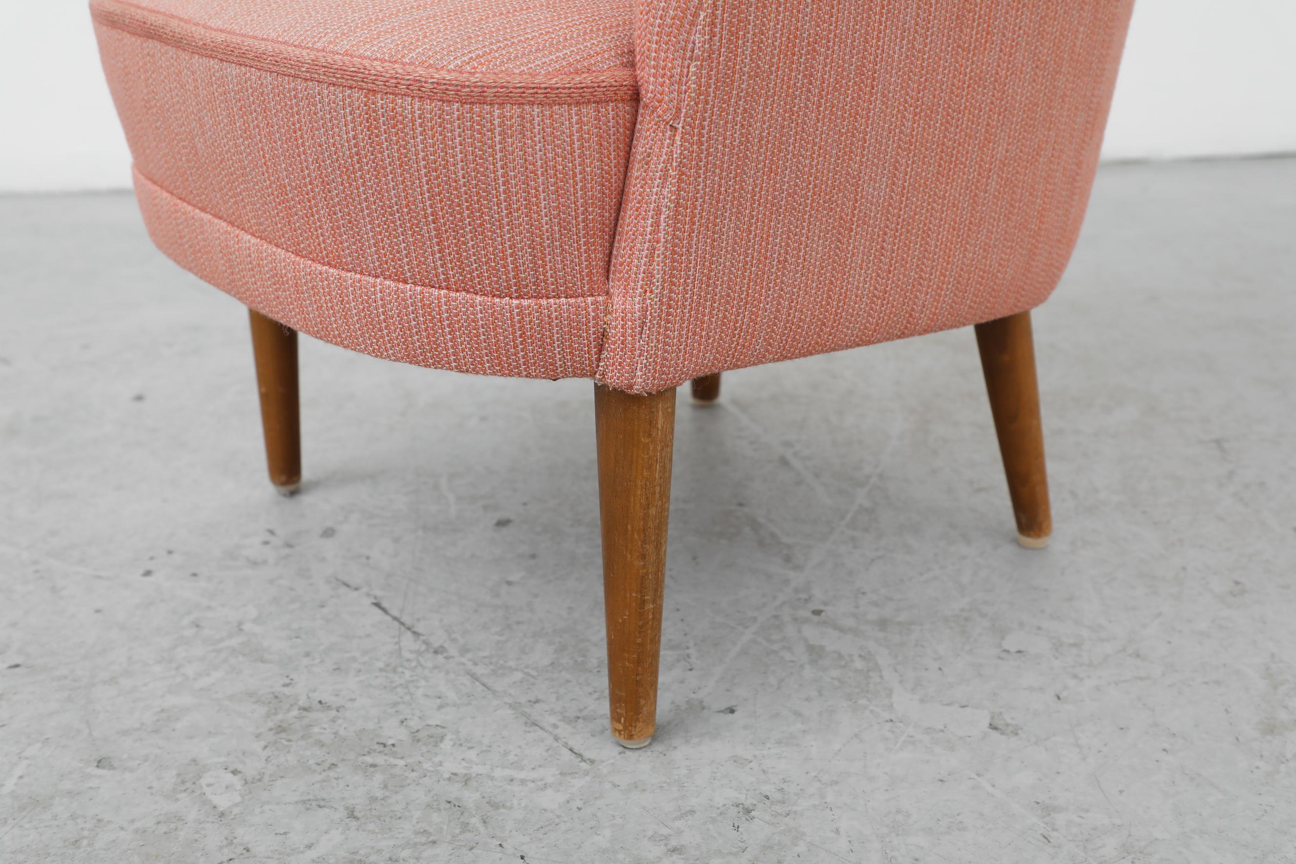 Carl Malmsten 'Husmor' Pink Lounge Chair 10
