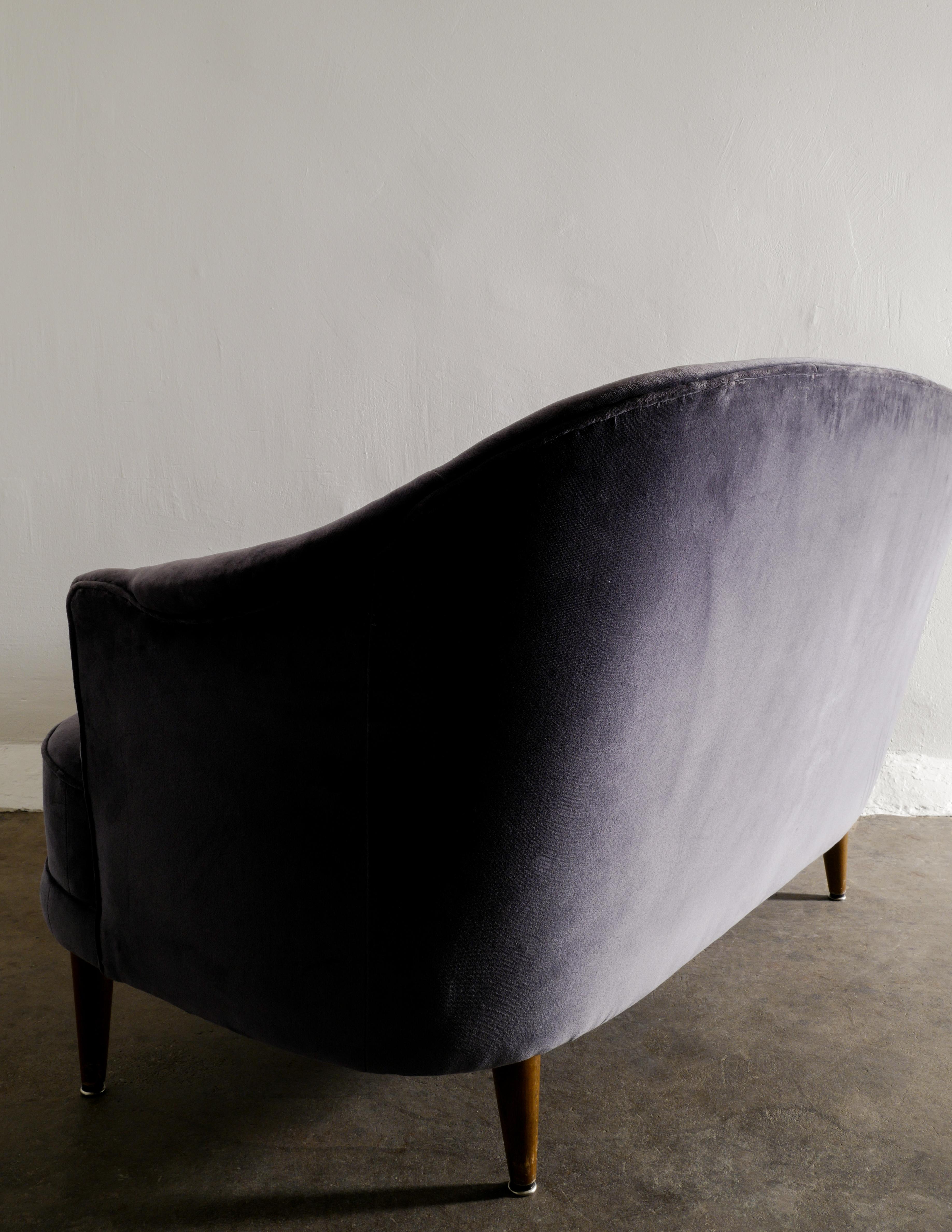 Wool Carl Malmsten Mid Century Sofa Model 