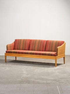 Carl Malmsten Model "Gustavianus" Sofa in Birch for O.H. Sjögren, Sweden, 1960s