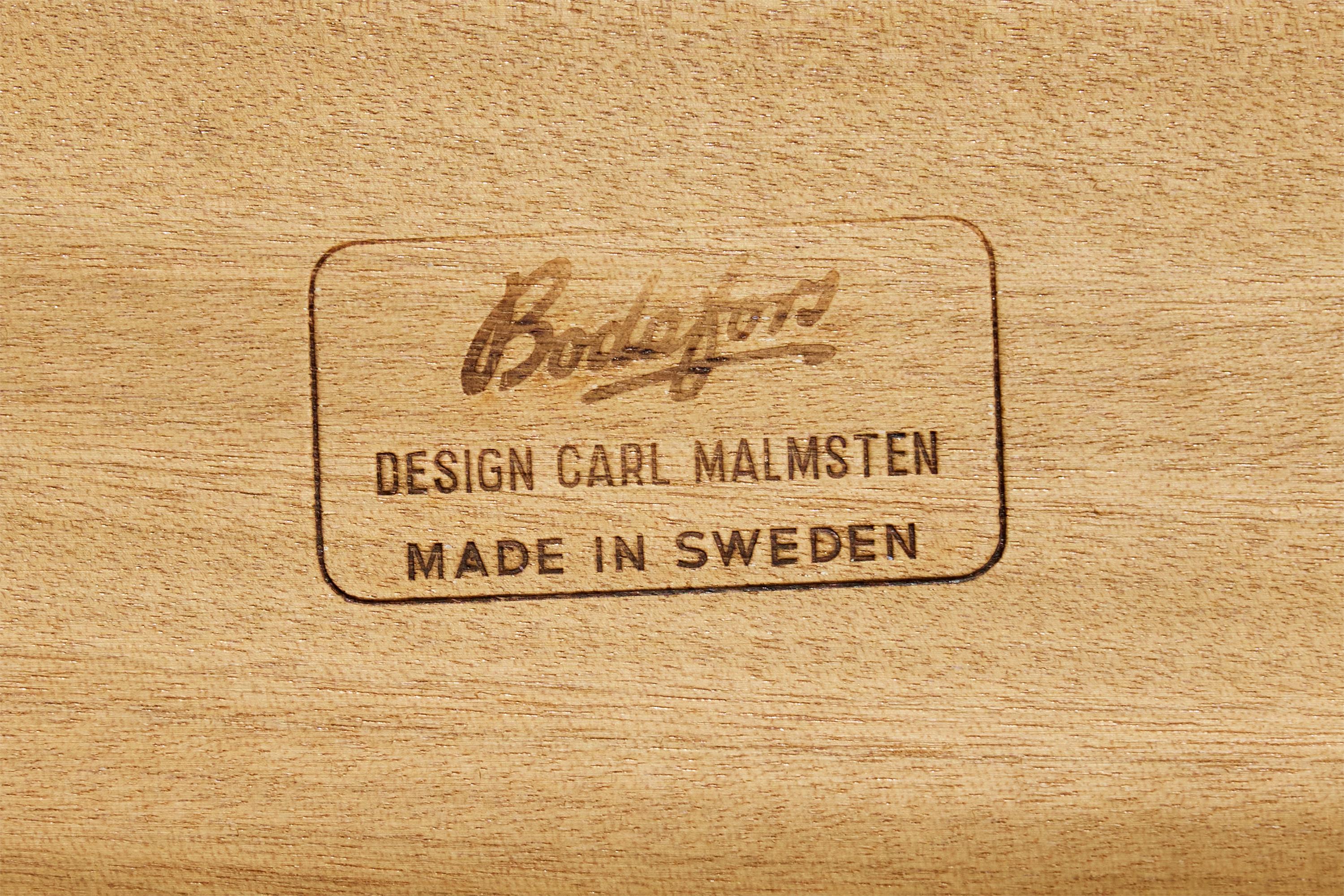 Carl Malmsten, Nightstands, Teak, Sweden, 1950s en venta 6