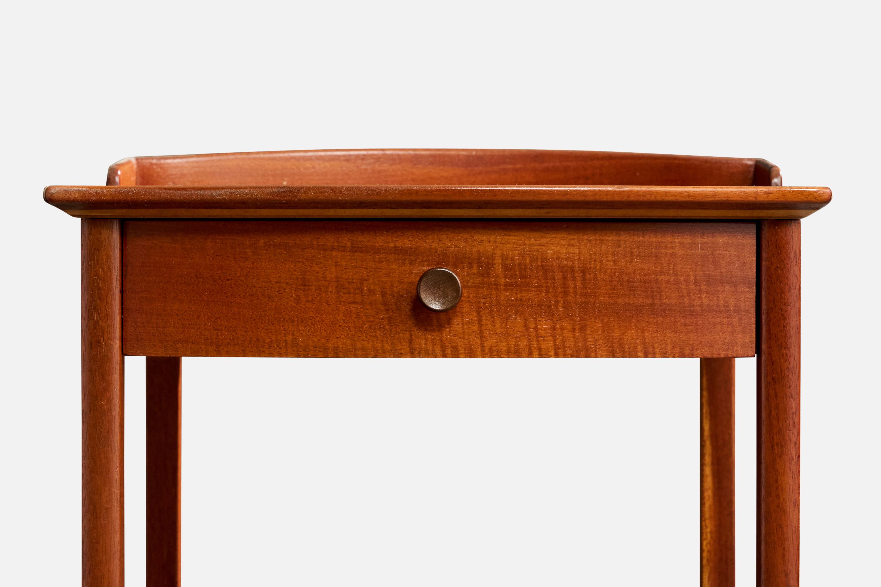 Carl Malmsten, Nightstands, Teak, Sweden, 1950s Teca en venta