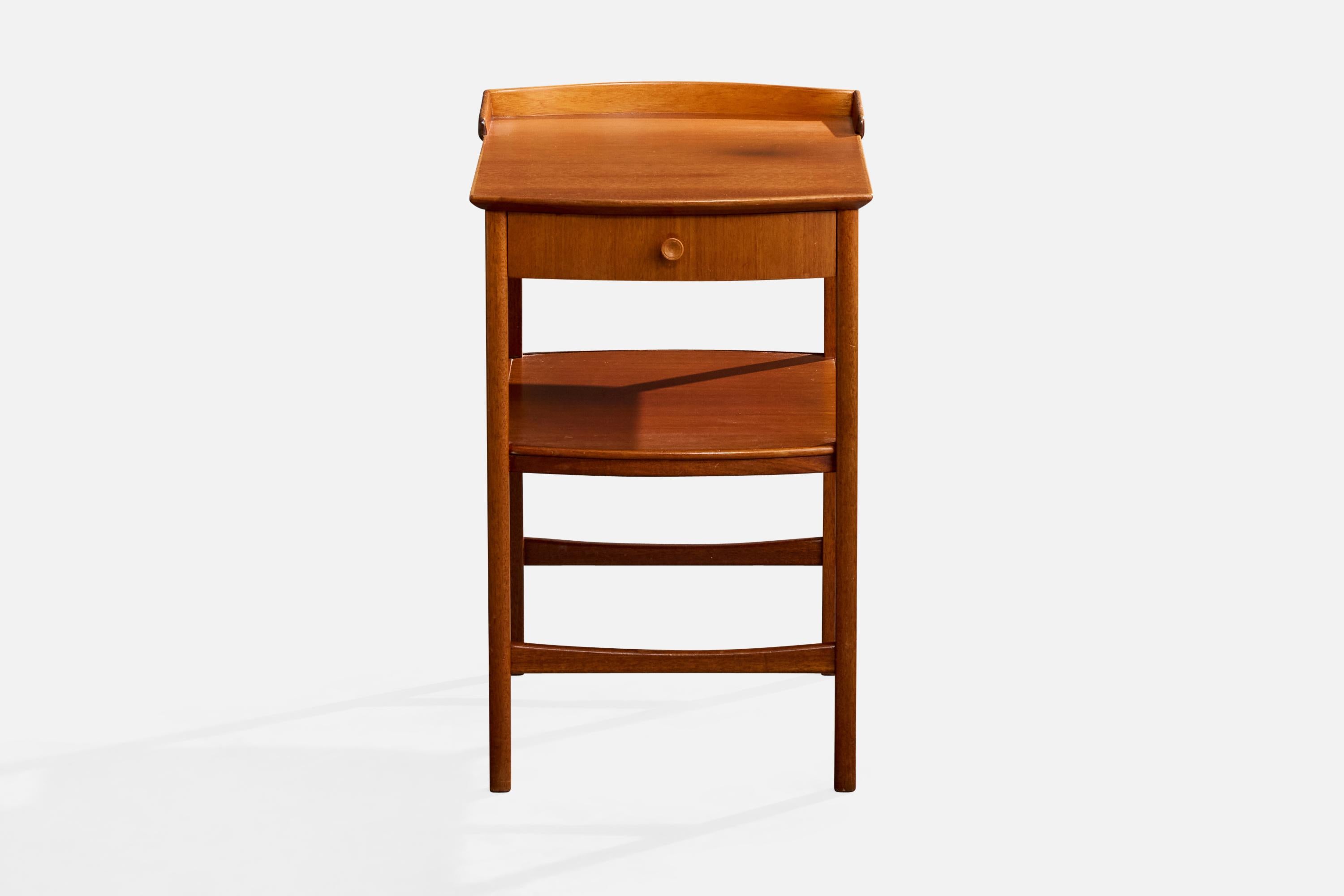 Carl Malmsten, Nightstands, Teak, Sweden, 1950s en venta 2