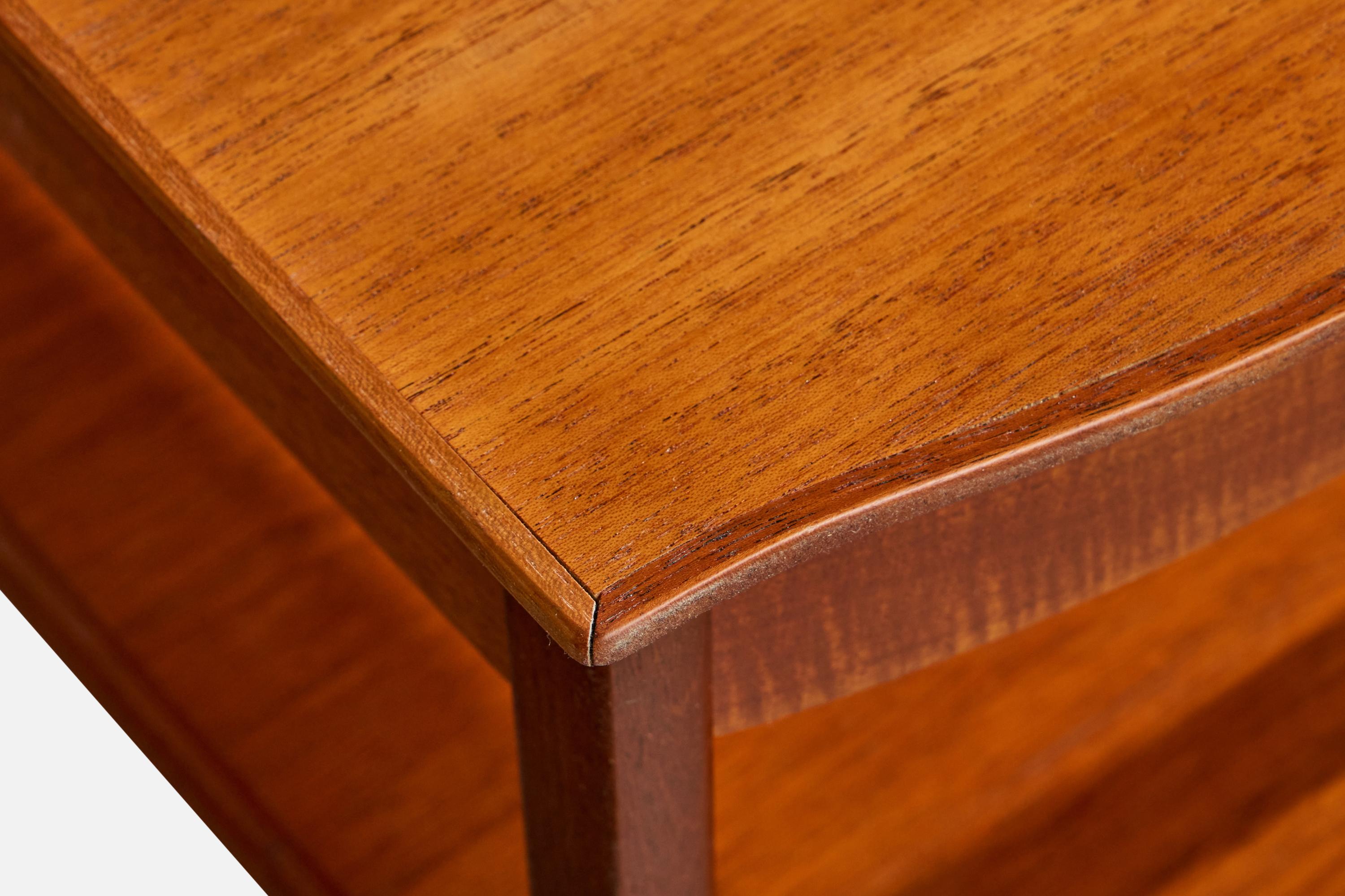 Carl Malmsten, Nightstands, Teak, Sweden, 1950s en venta 2