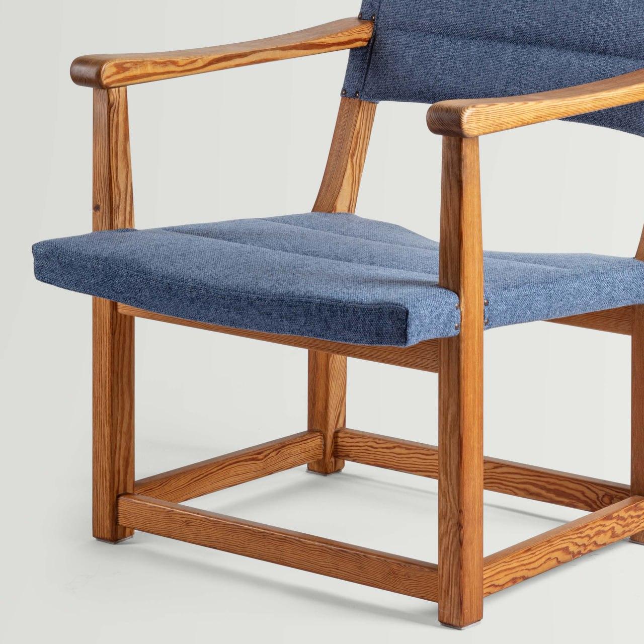 Milieu du XXe siècle Carl Malmsten Paire de fauteuils 