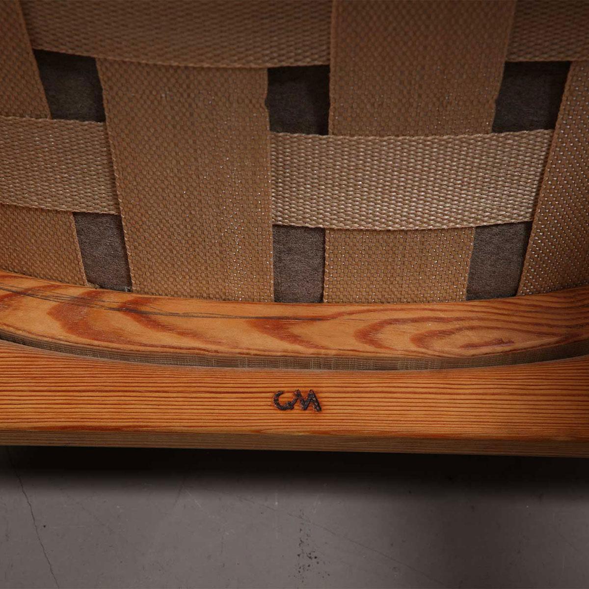 Carl Malmsten Paire de fauteuils 