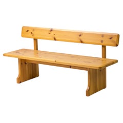 Carl Malmsten Pine Bench – Nordic Craftsmanship, Sweden, 1960