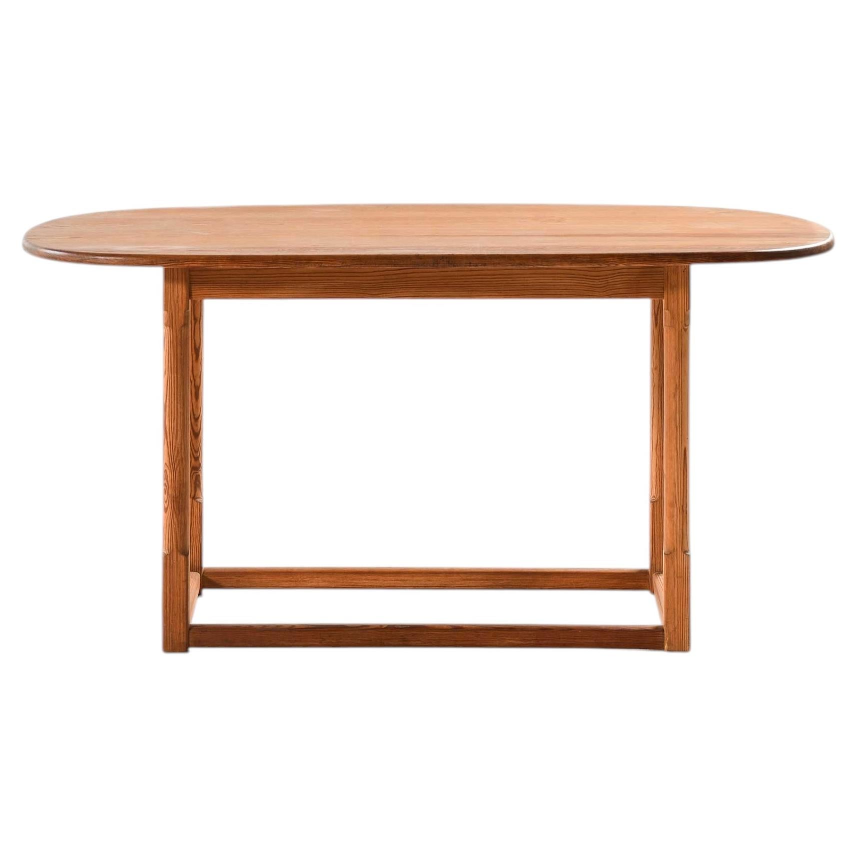 Carl Malmsten Pine Table, 1930s For Sale