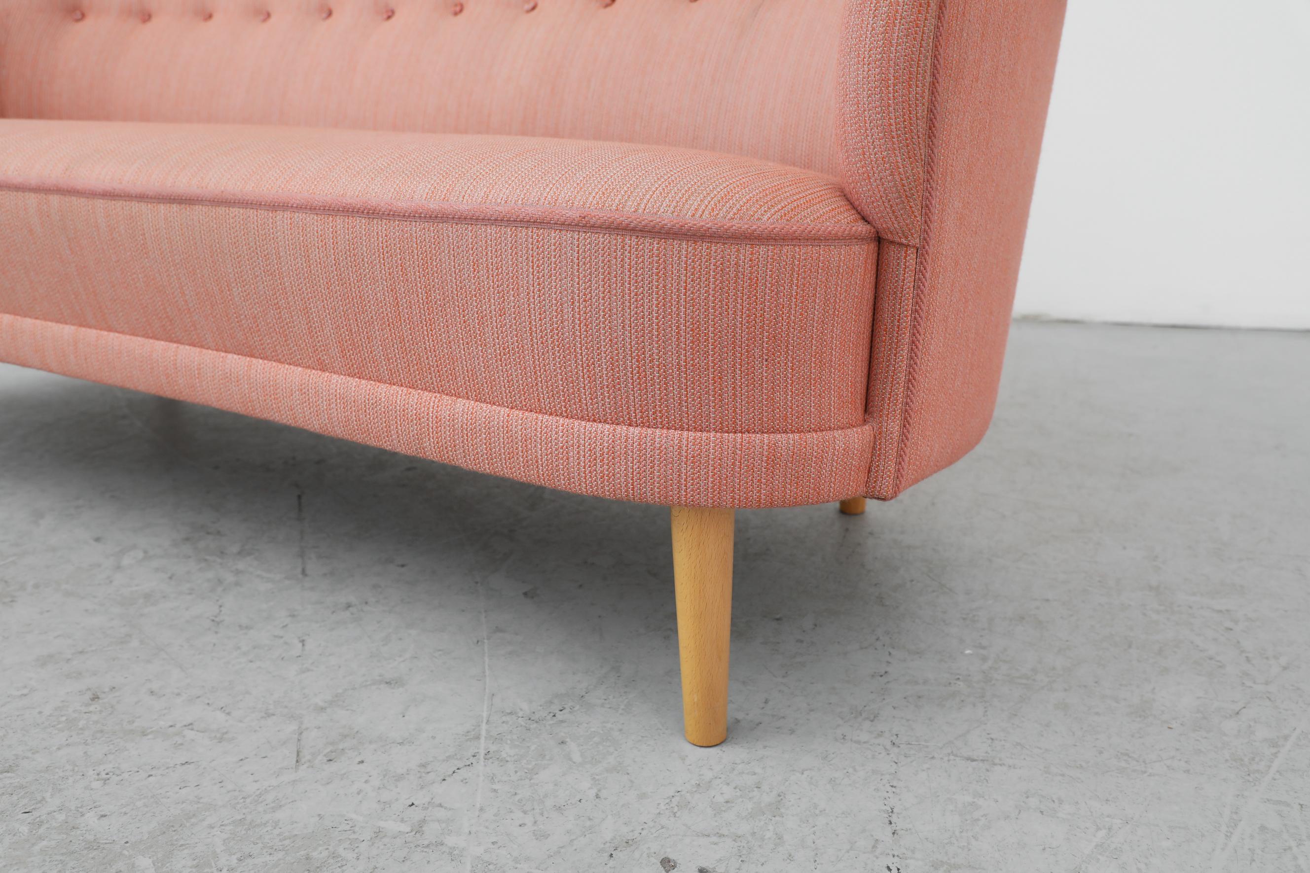 Carl Malmsten ‘Samsas’ Pink Sofa for O.H. Sjögren 8