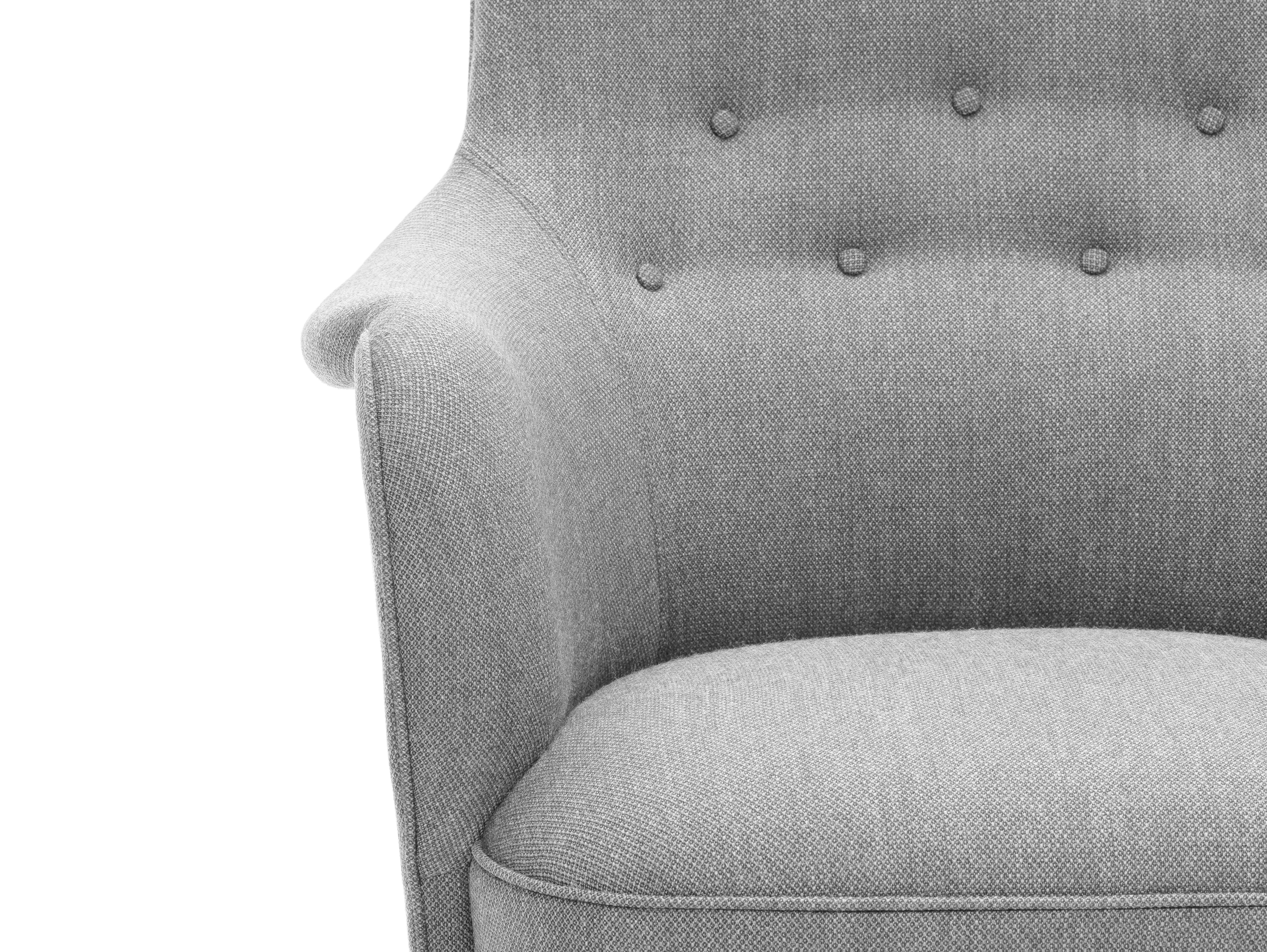 Contemporary Carl Malmsten Samsas 2 Seater Sofa, Newly Produced, Designed in 1960 For Sale