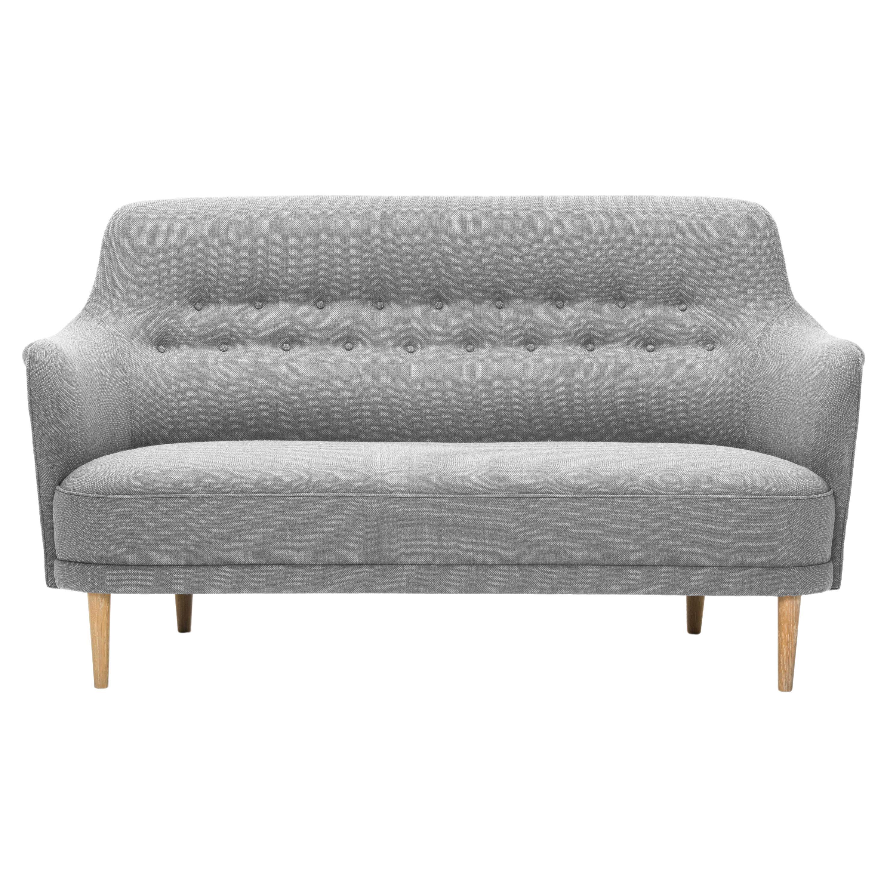 Carl Malmsten Samsas 2 Seater Sofa, Newly Produced, Designed in 1960 For Sale