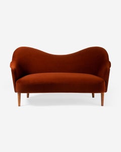 Carl Malmsten Samspel Sofa in Wool Velvet 1950s