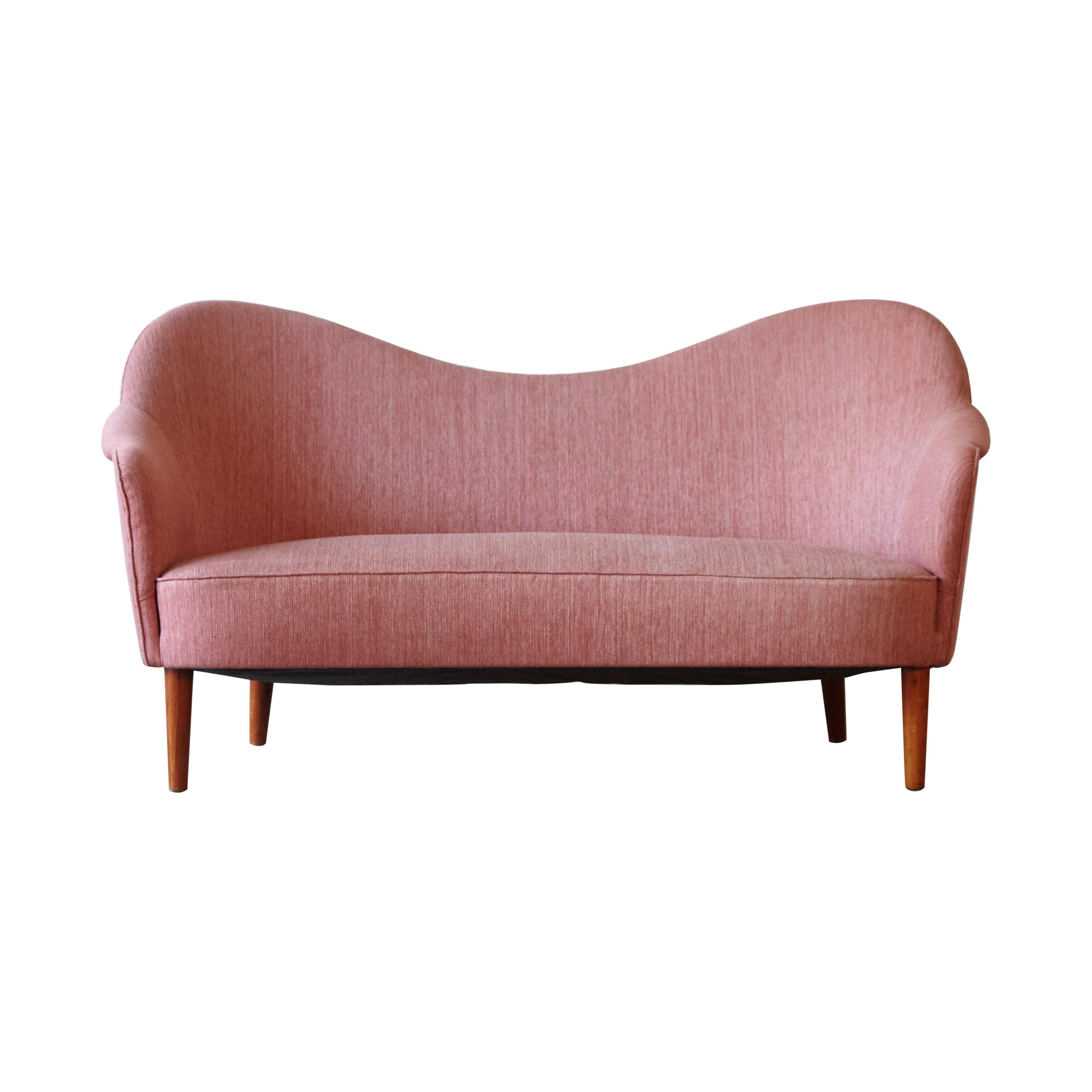 Carl Malmsten Samspel Sofa / Loveseat, O.H. Sjogren, 1950s, Sweden