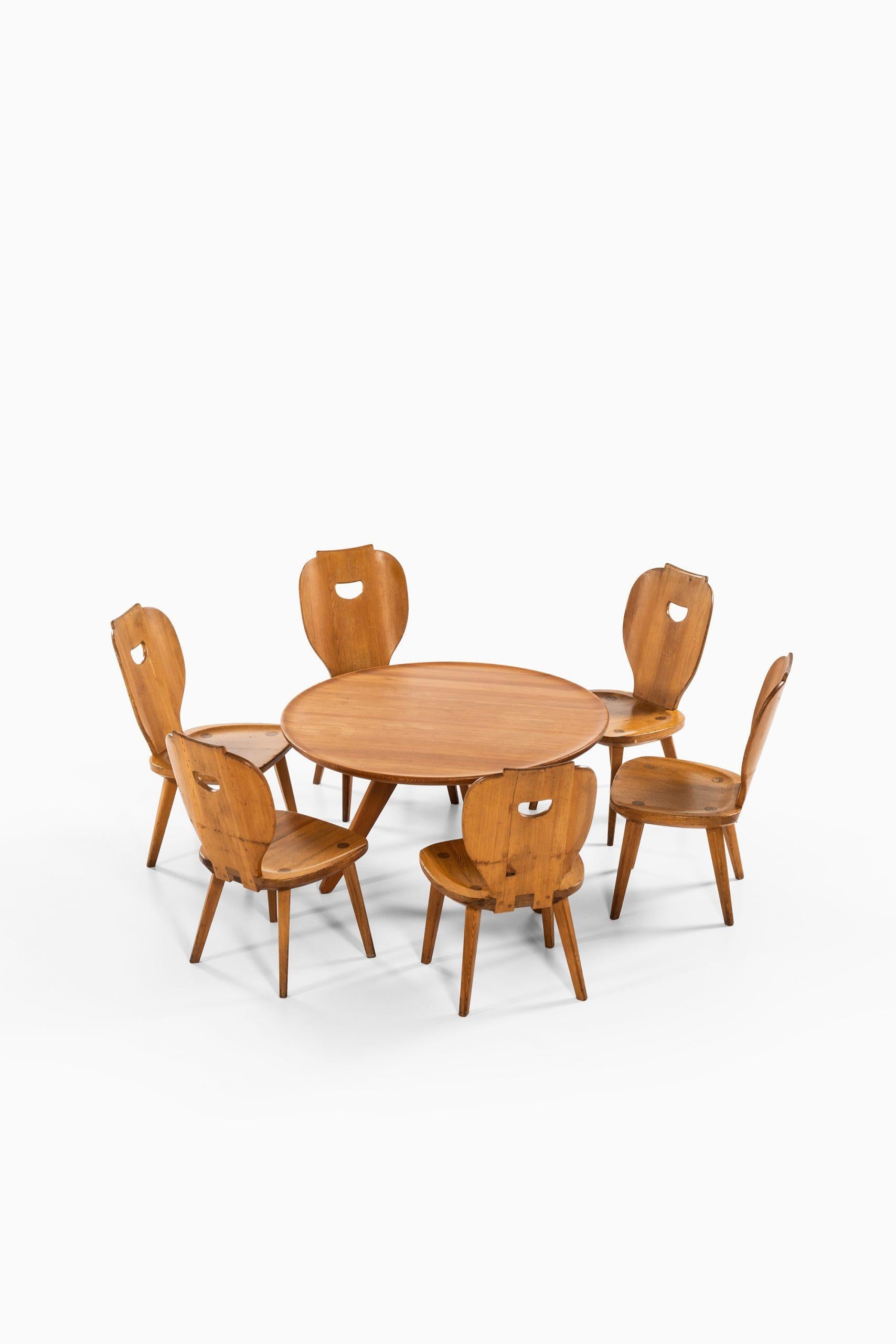 Carl Malmsten Seating Group Produced by Svensk Fur in Sweden For Sale 2