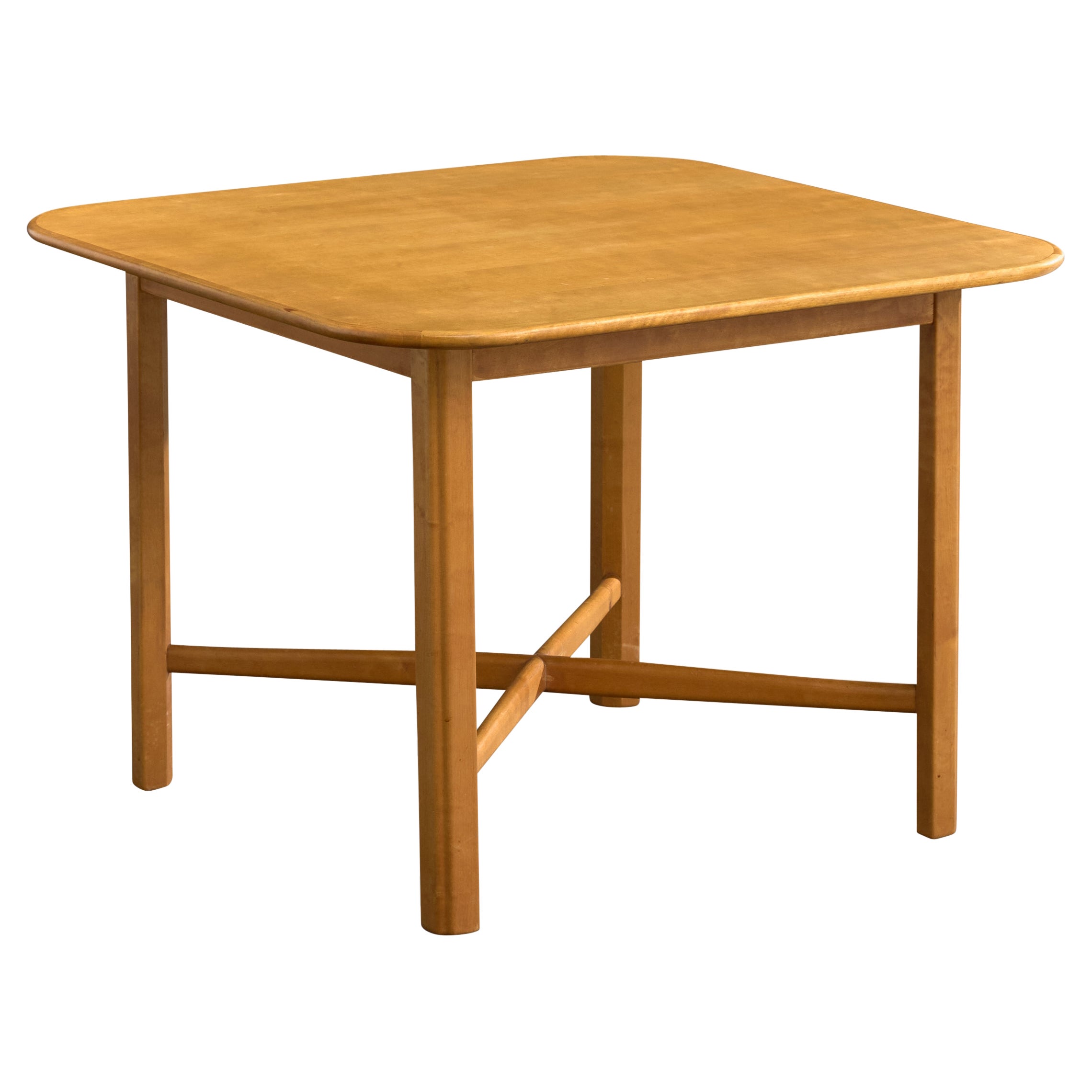 Carl Malmsten, Side Table, Wood, Sweden, 1970s For Sale