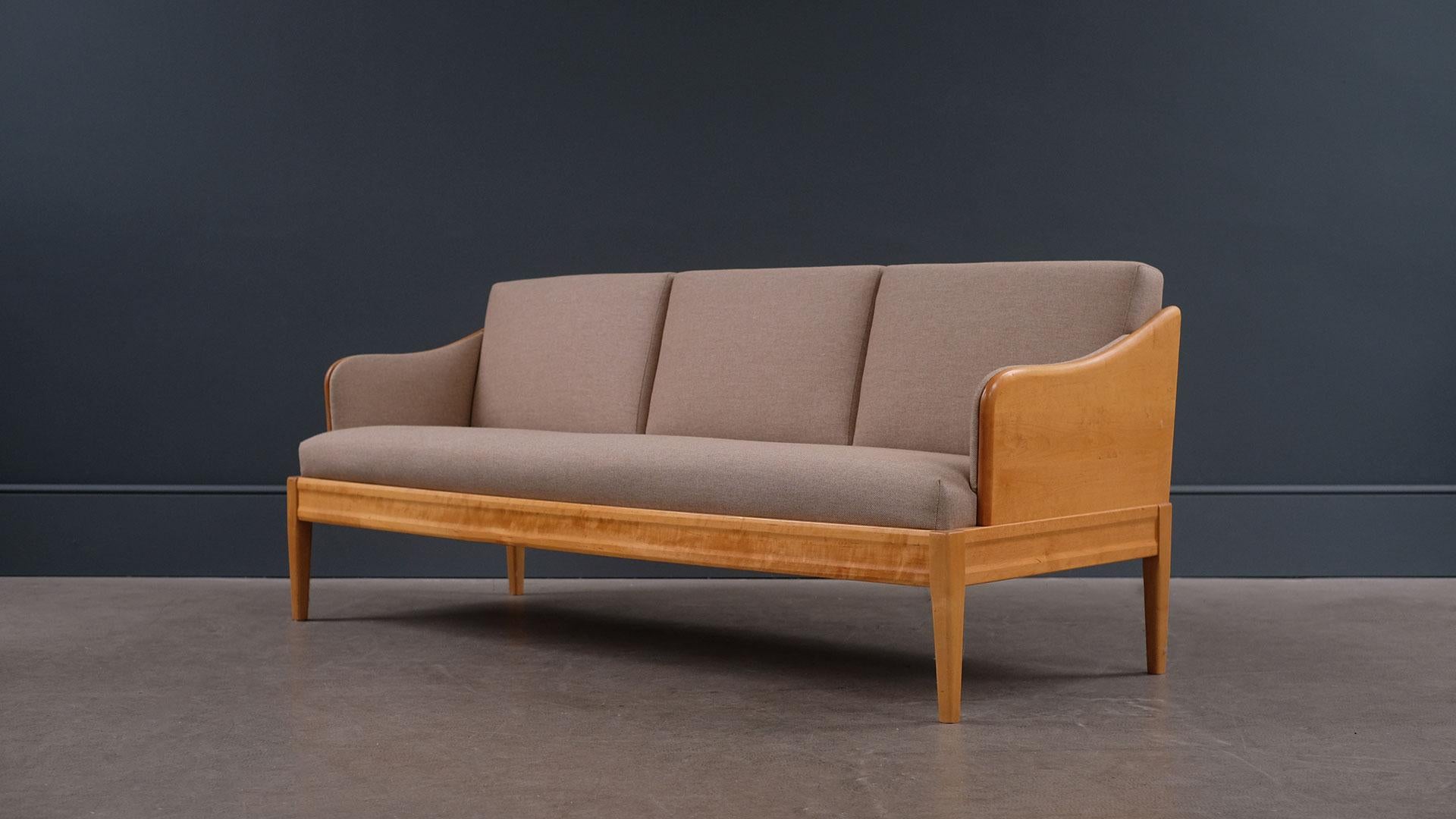 Scandinavian Modern Carl Malmsten Sofa / Daybed