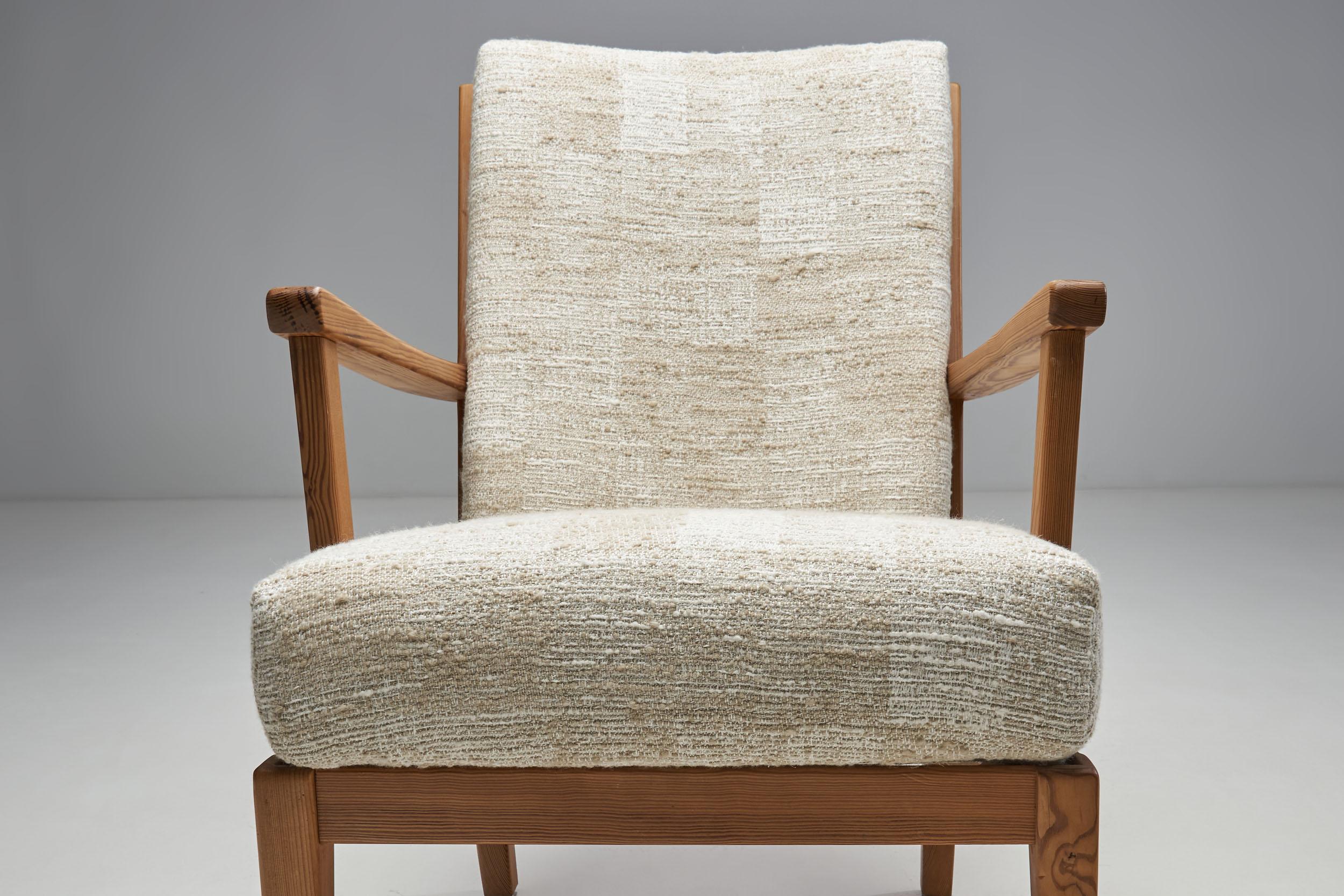Mid-20th Century Carl Malmsten “Stugan” Armchairs for Karl Andersson & Söner, Sweden 1940s For Sale