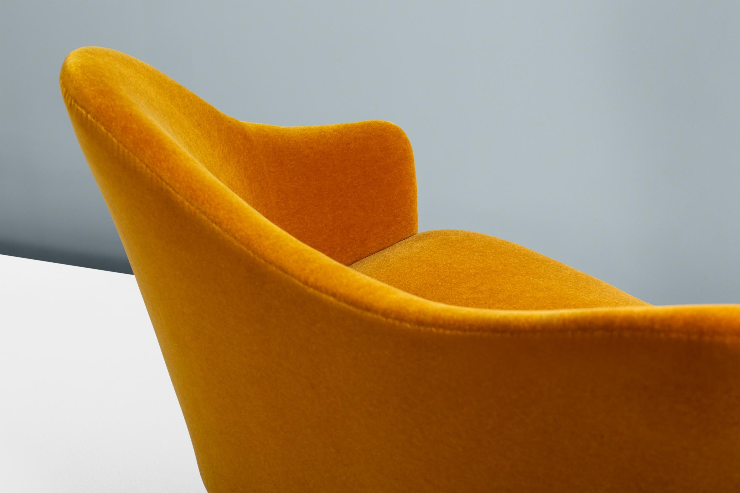 Carl Malmsten Vintage Samspel-Sofa aus Mohair-Samt 1950er Jahre im Angebot 4